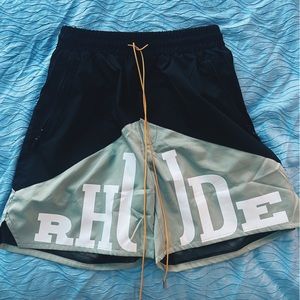 Rhude Logo Shorts